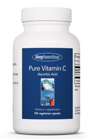 Pure Vitamin C 100 Vegetarian Capsules by Allergy Research Group