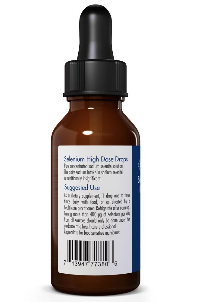Selenium High Dose Drops 15 mL (0.50 fl. oz.) by Allergy Research Group