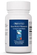 Slow Motion Melatonin 60 Scored Tablets by Allergy Research Group
