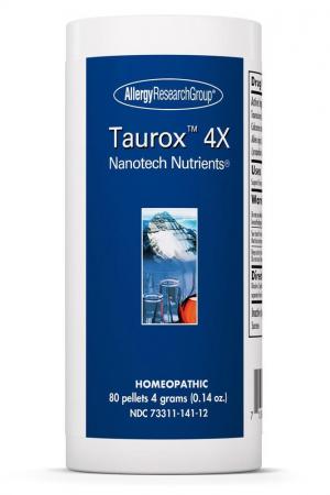 Taurox™ 4X 80 pellets 4 grams (0.14 oz.) by Allergy Research Group