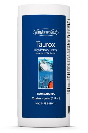Taurox™ High Potency 80 pellets 4 grams (0.14 oz.) by Allergy Research Group