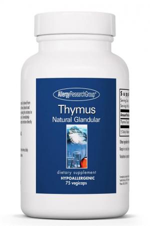 Thymus 75 Vegicaps by Allergy Research Group
