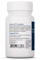 Vitamin D3 Complete Fish Gelatin Capsules by Allergy Research Group