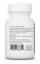 Vitamin D3 Complete 60 Softgels by Allergy Research Group