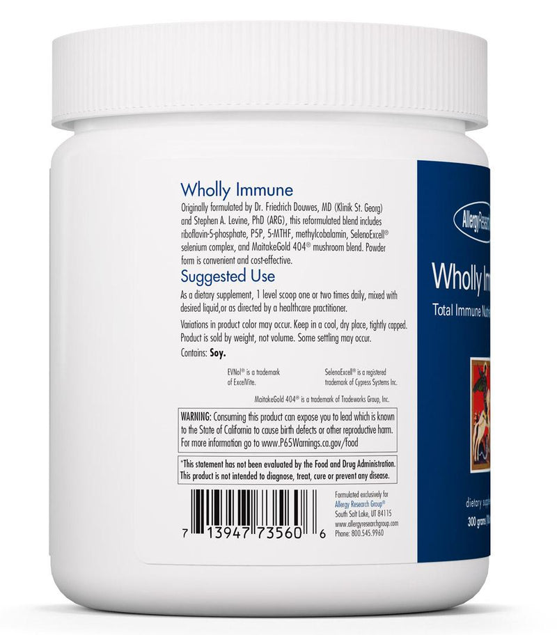 Wholly Immune Powder by Allergy Research Group