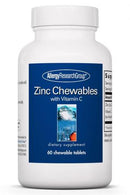 Zinc Chewables 60 Chewable Tablets by Allergy Research Group