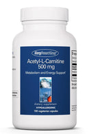 Acetyl-L-Carnitine 500 Mg 100 Caps Allergy Research Group