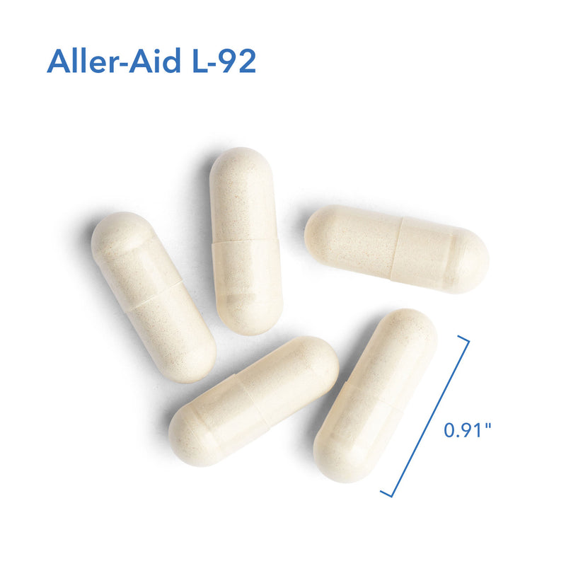 Aller-Aid™ L-92® with L. Acidophilus L-92® 60 vegetarian capsules by Allergy Research Group