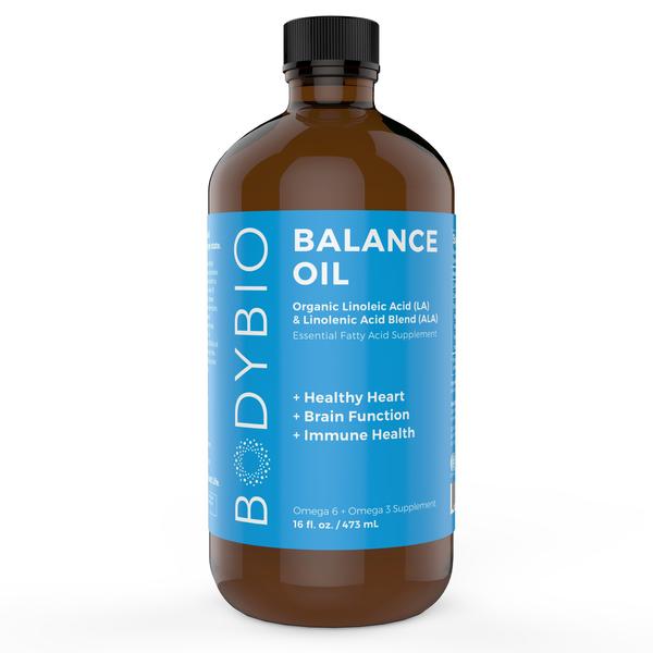 BodyBio Balance Oil (Omega 6 + 3) 16 fl. oz.