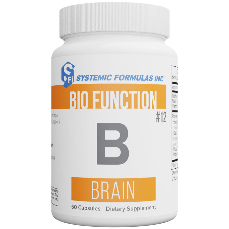 B – Brain by Systemic Formulas