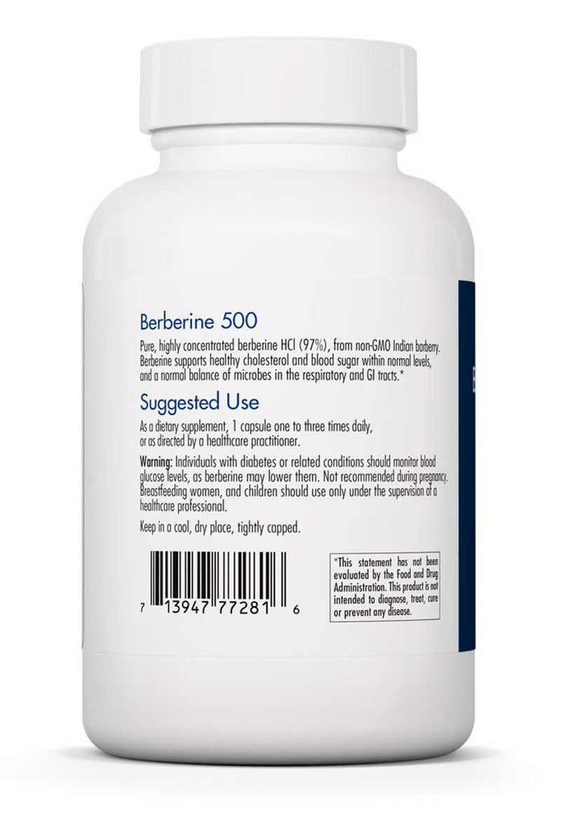 Berberine 500 Metabolic Balance* 90 Vegetarian Capsules by Allergy Research Group