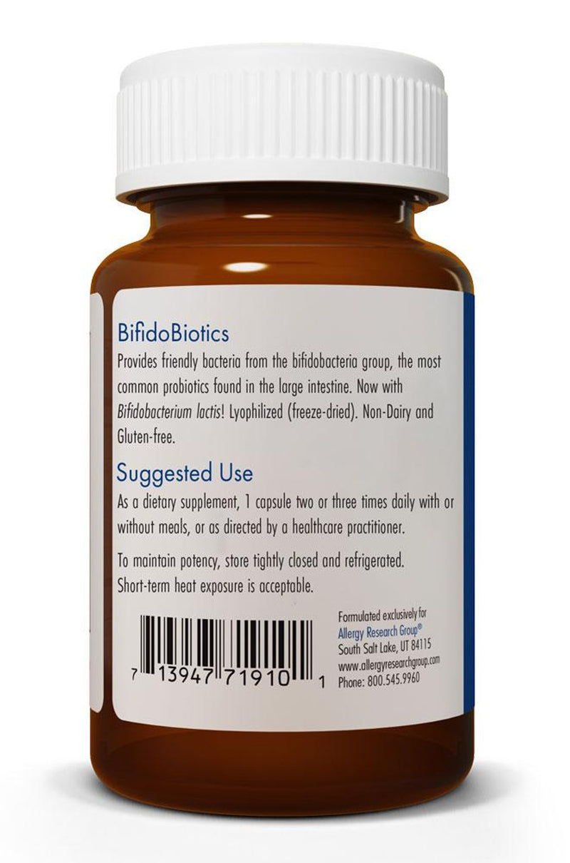 BifidoBiotics Bifido Lacto Blend Updated Formula! 60 Vegetarian Capsules by Allergy Research Group