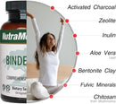 BINDER PLUS - 120 VEGETABLE CAPSULES by Nutramedix