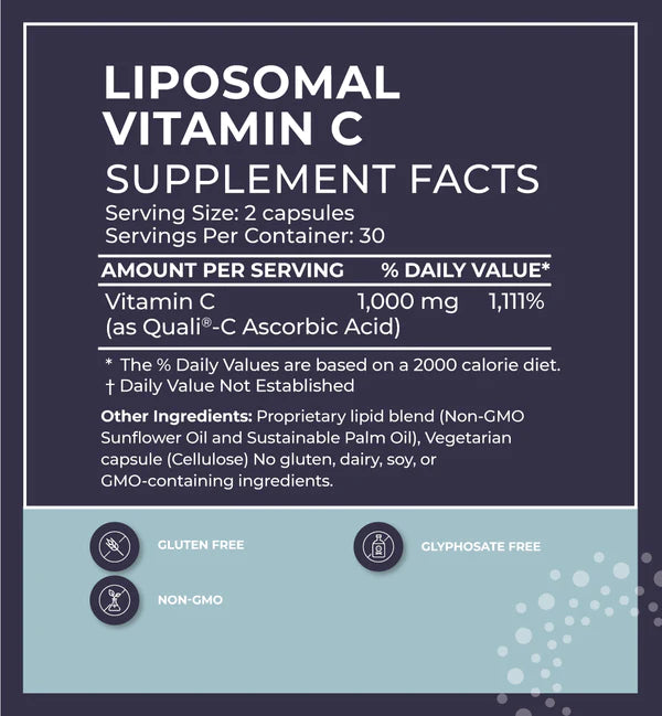 BodyBio Liposomal Vitamin C 60 Capsules