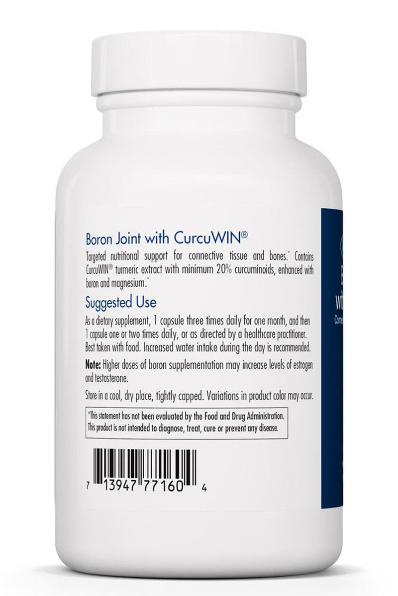 Boron Joint with CurcuWIN® 90 Vegetarian Capsules by Allergy Research Group