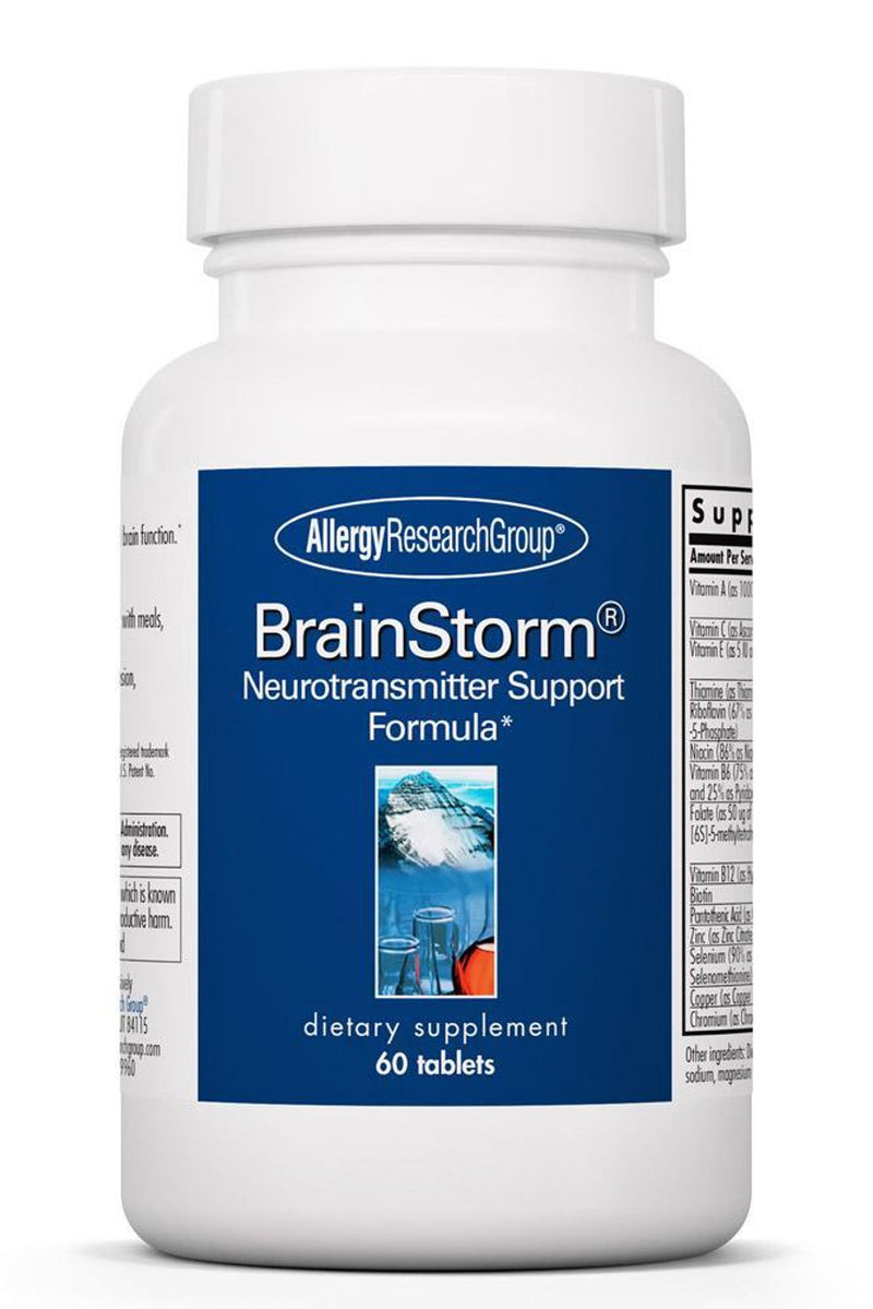 BrainStorm® Neurotransmitter Support Formula* 60 tablets by Allergy Research Group
