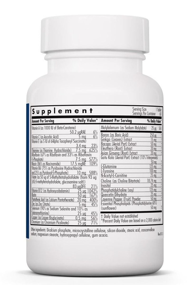 BrainStorm® Neurotransmitter Support Formula* 60 tablets by Allergy Research Group