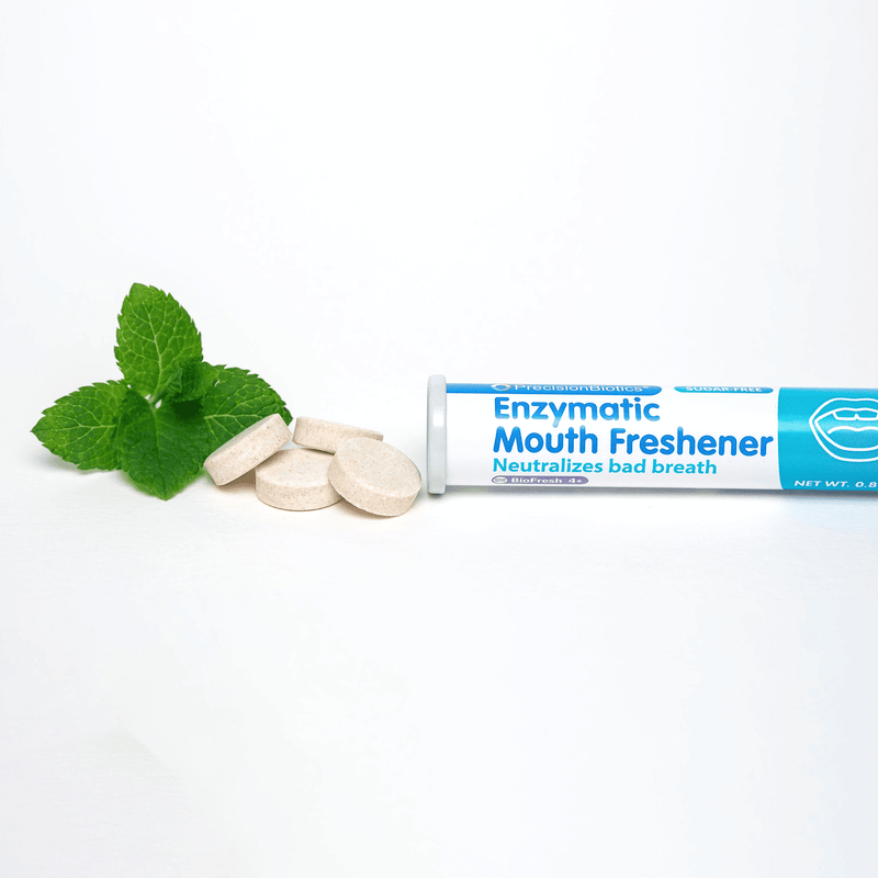 Enzymatic Mouth Fresheners (16 Breath Tablets) by Microbiome Labs