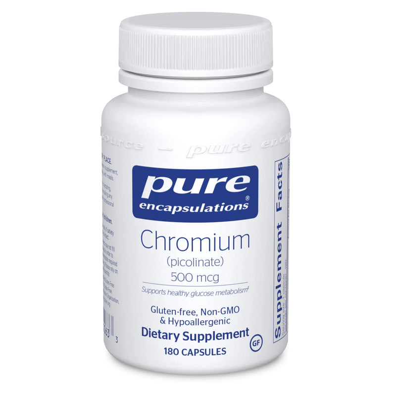 Chromium (picolinate) 500 mcg by Pure Encapsulations®