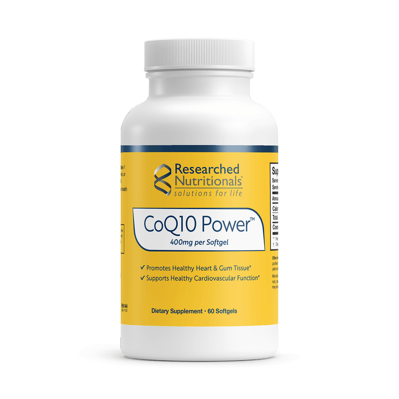 CoQ10 Power™ 400 mg softgels by Researched Nutritionals