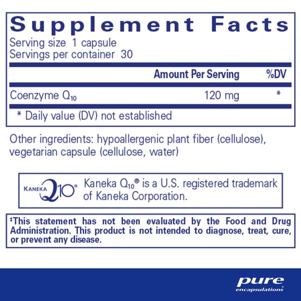 CoQ10 120 mg by Pure Encapsulations®
