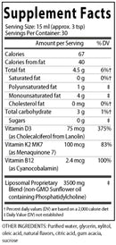 Liposomal D3-K2 16oz by DesBio