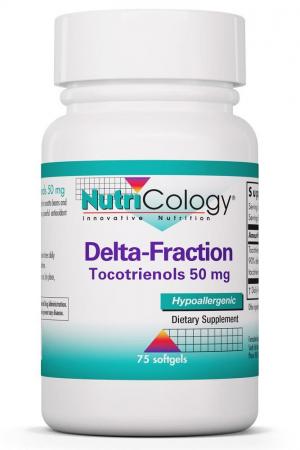 Delta-Fraction Tocotrienols 50 mg 75 Softgels by NutriCology