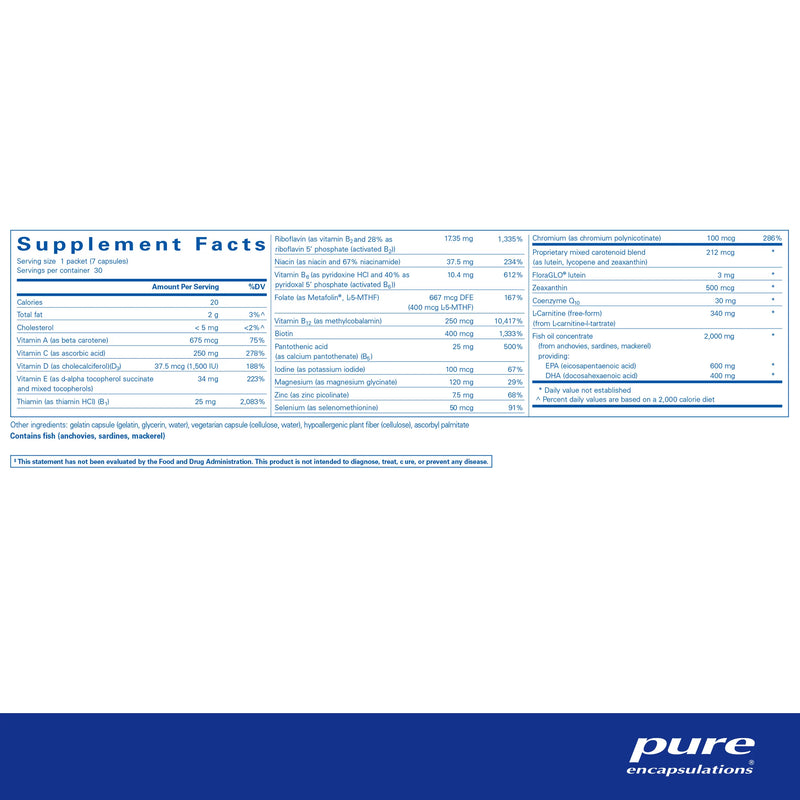 Energize Plus Pure Pack by Pure Encapsulations®