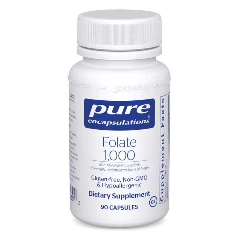 Folate 1,000 by Pure Encapsulations®
