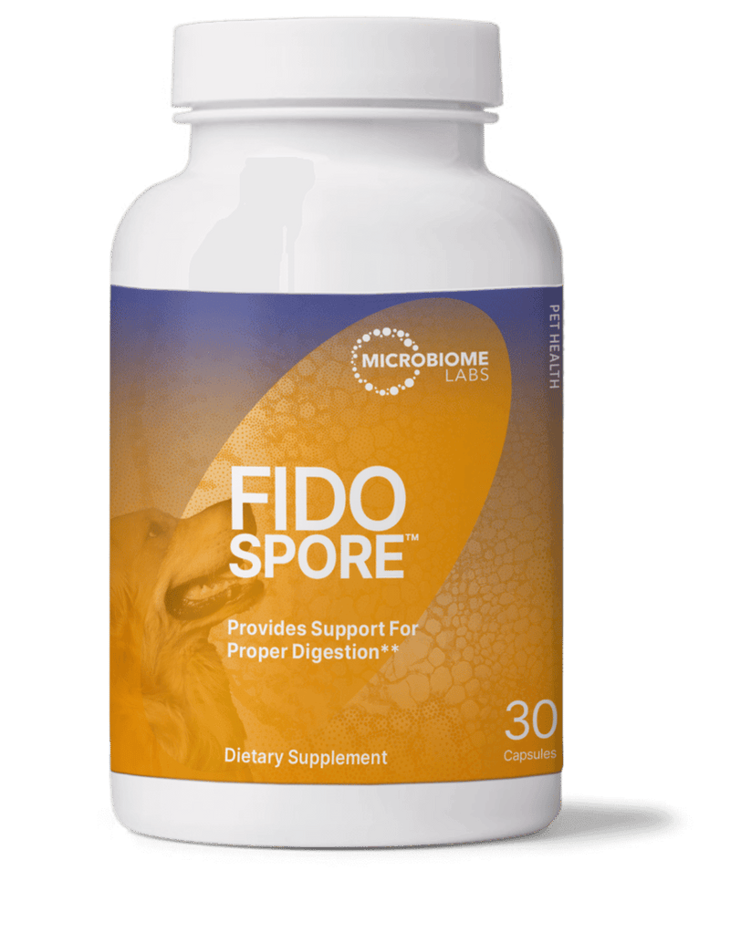 FidoSpore™ Pet Probiotic (30 Capsules) by Microbiome Labs