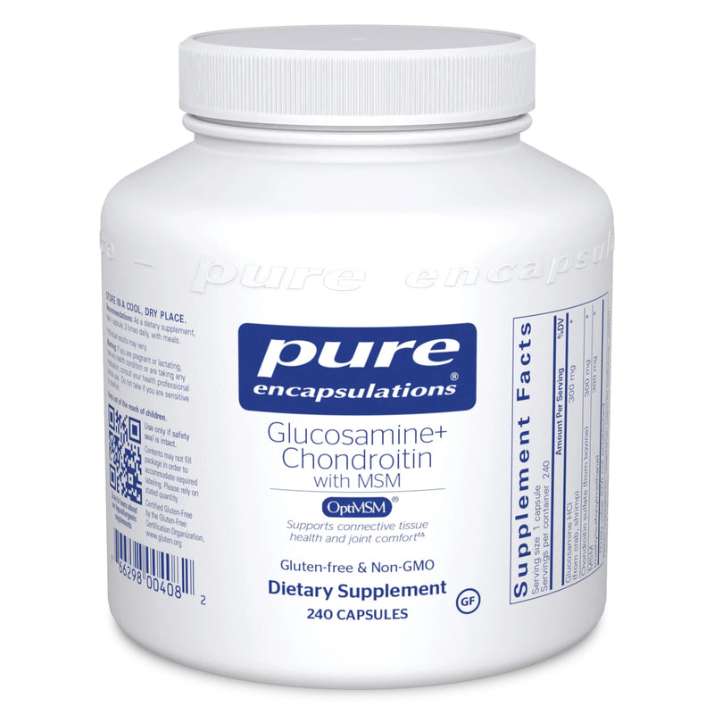 Glucosamine + Chondroitin with MSM by Pure Encapsulations®