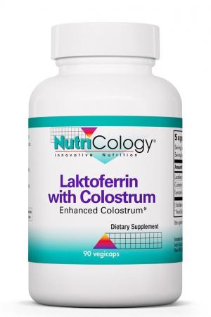Laktoferrin with Colostrum 90 Vegicaps by NutriCology