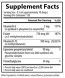 Liposomal Methyl B (2oz.) by DesBio