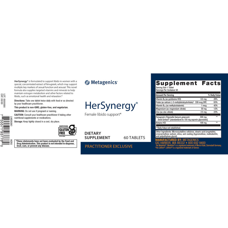 Metagenics HerSynergy® 60 Tablets