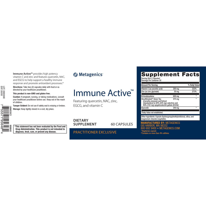 Metagenics Immune Active™ 60 Capsules
