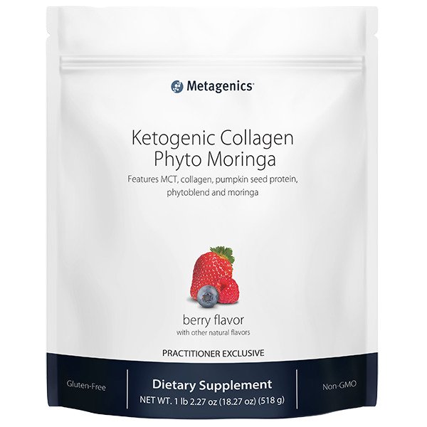 Metagenics Ketogenic Collagen Phyto Moringa (Berry) 14 Servings