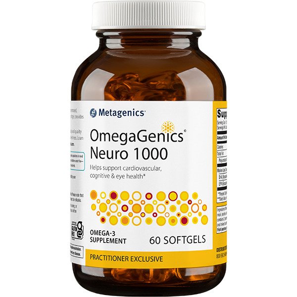 Metagenics OmegaGenics® Neuro 1000 60 Softgels