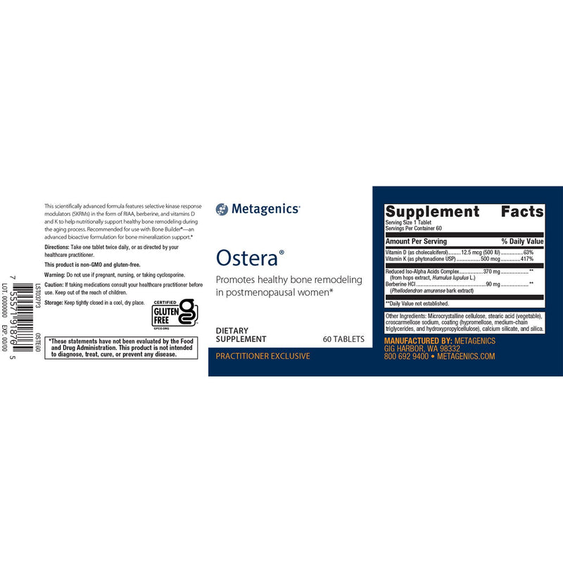 Metagenics Ostera® 60 Tablets