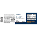 Zinc A.G.™ 60 Tablets by Metagenics