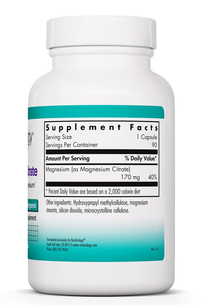 Magnesium Citrate by NutriCology