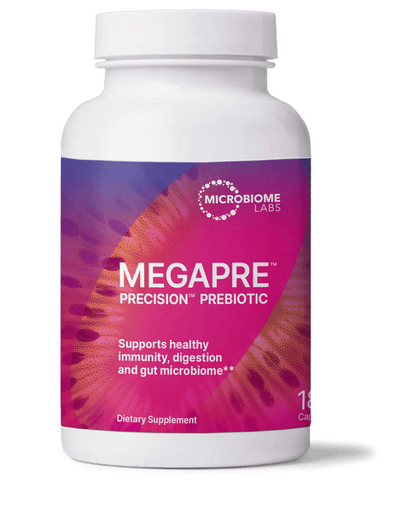 MegaPre™ Precision Prebiotic™ (180 Capsules) by Microbiome Labs