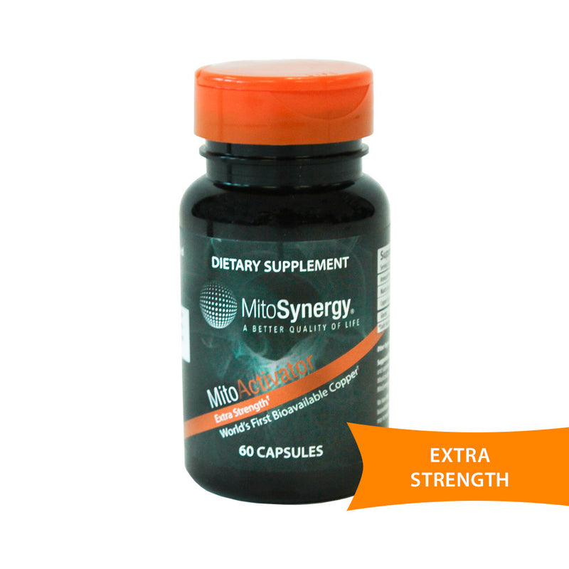 MITOACTIVATOR EXTRA STRENGTH by MitoSynergy® (Bioavailable Copper)