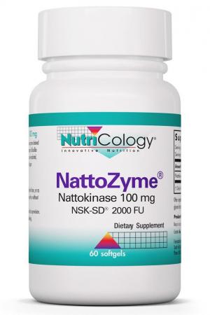 NattoZyme® Nattokinase 100 mg NSK-SD® by NutriCology