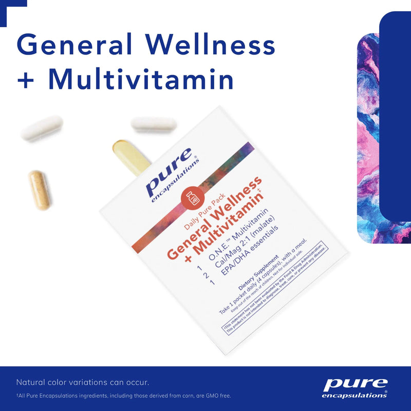 Daily Pure Pack - General Wellness + Multivitamin by Pure Encapsulations®