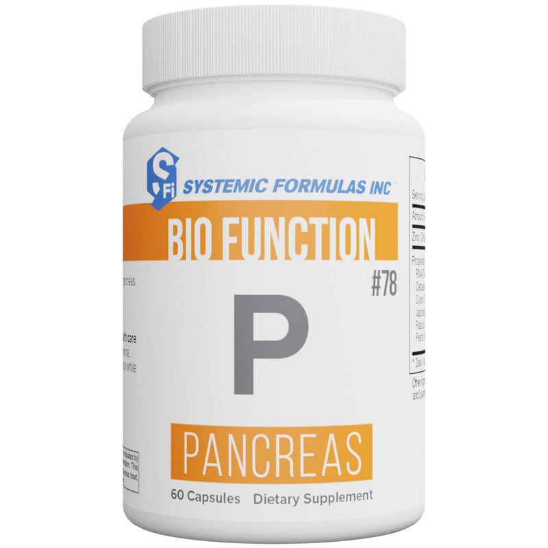 P – Pancreas by Systemic Formulas