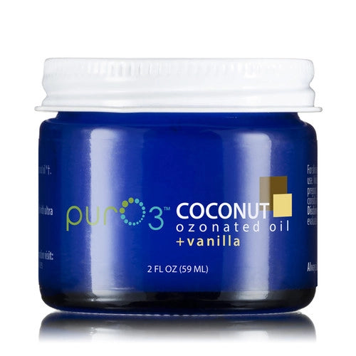 PurO3 Ozonated Coconut Oil With Vanilla - 2 Ounce by PromoLife