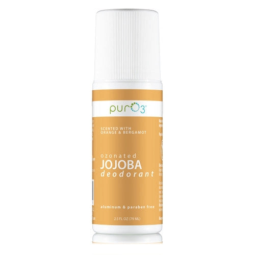 PurO3 Ozonated Oil Roll On Deodorant – Jojoba w/Orange & Bergamot by PromoLife