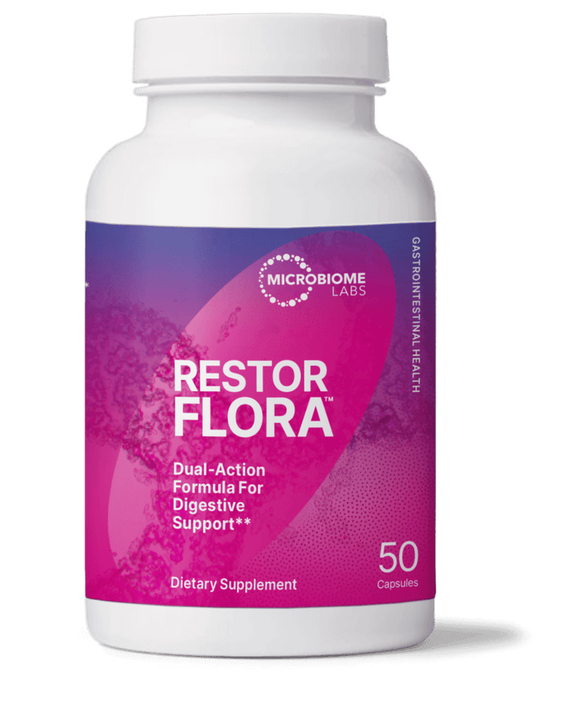 RestorFlora™ (50 Capsules) by Microbiome Labs