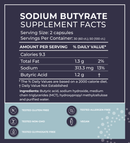 BodyBio Butyrate: Gut Health Supplement (Sodium)