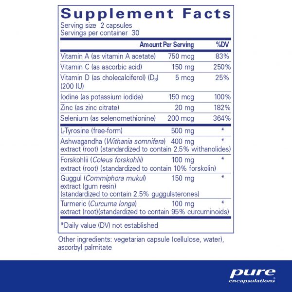 Thyroid Support Complex‡ by Pure Encapsulations®